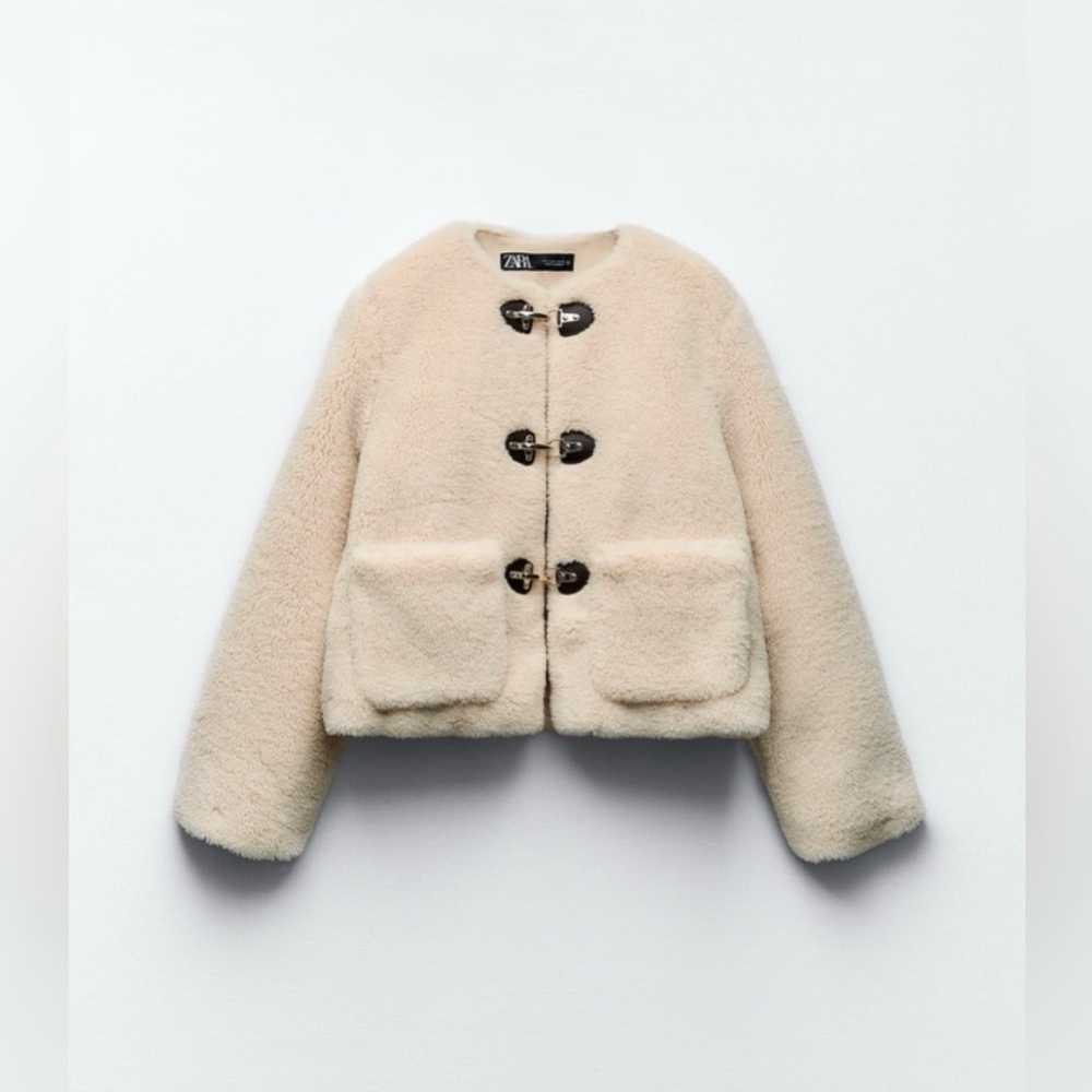 Zara Cream Carabiner Jacket